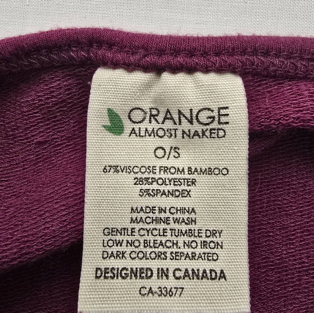 Orange Women’s Maroon Boatneck Sweater Dress OS | Oversized Cozy Long Sleeve - Picture 2 of 7